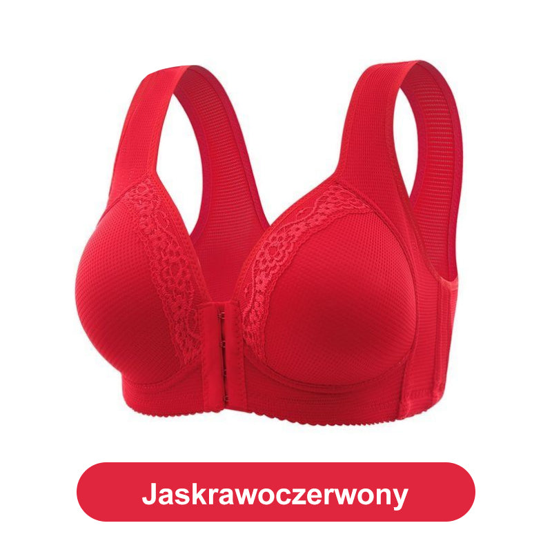 🔥🩲 Vásárlás 1 kap 1 ingyen - 2 db 🎁 Légáteresztő - Plus size melltartó, elöl nem acél karikákkal rögzítve