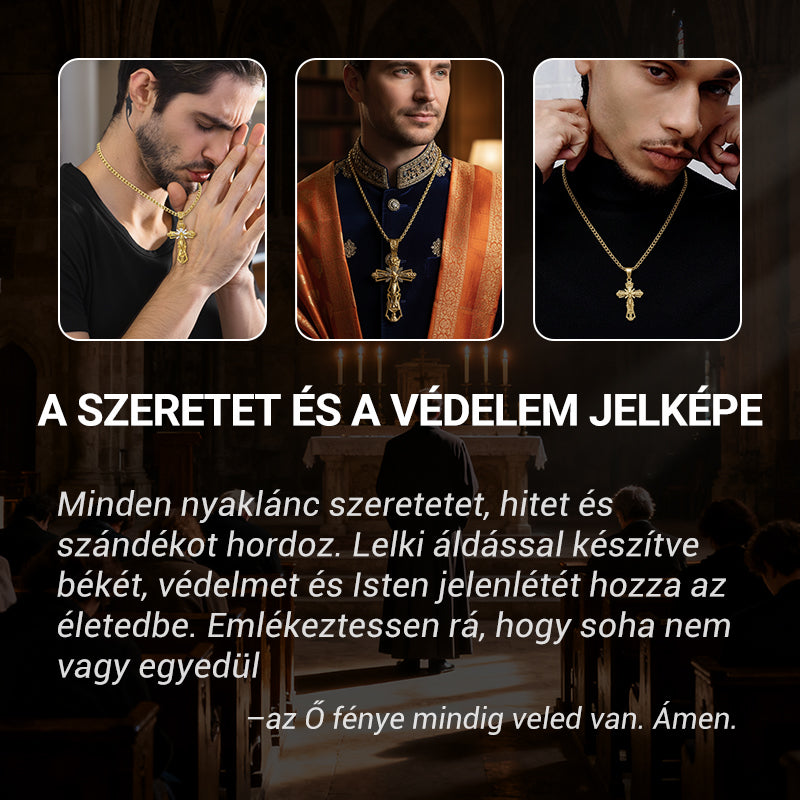 🔥✨Nyaklánc medállal Szent Jézus felszentelésével