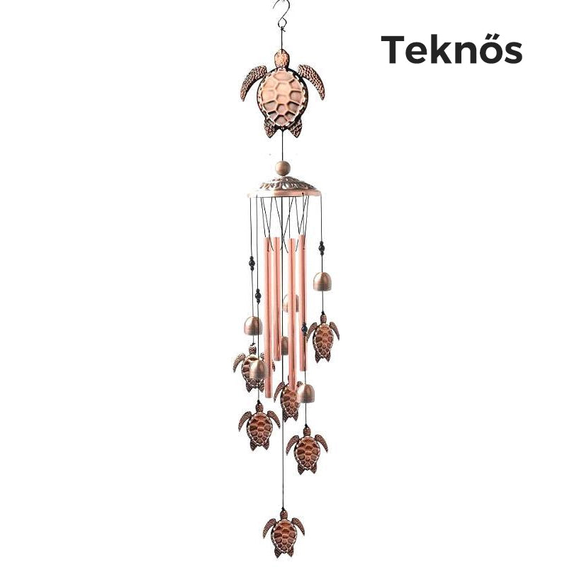 🔥✨Tiszta kézzel készített réz ló szélharangok
