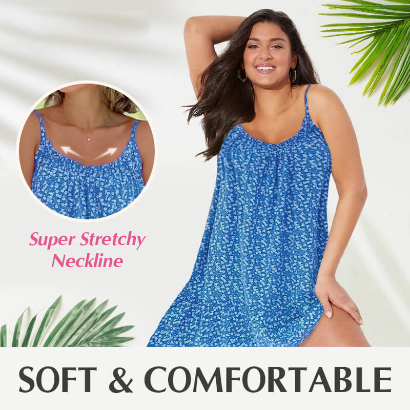 đ„đVirĂĄgos nyomtatott camisole ruhađž
