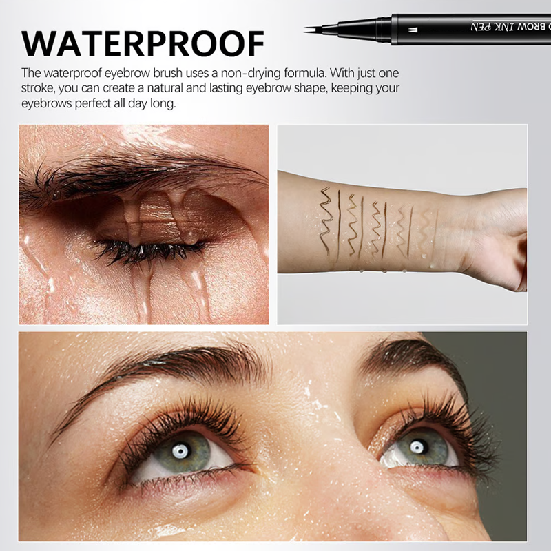 đ„đ„Szemöldökceruza Ă©s kefe kĂ©t vĂ©ggel - 2 db/kĂ©szlet