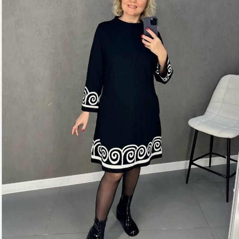 đ„đAbstract Pattern HosszĂș ujjĂș ruha