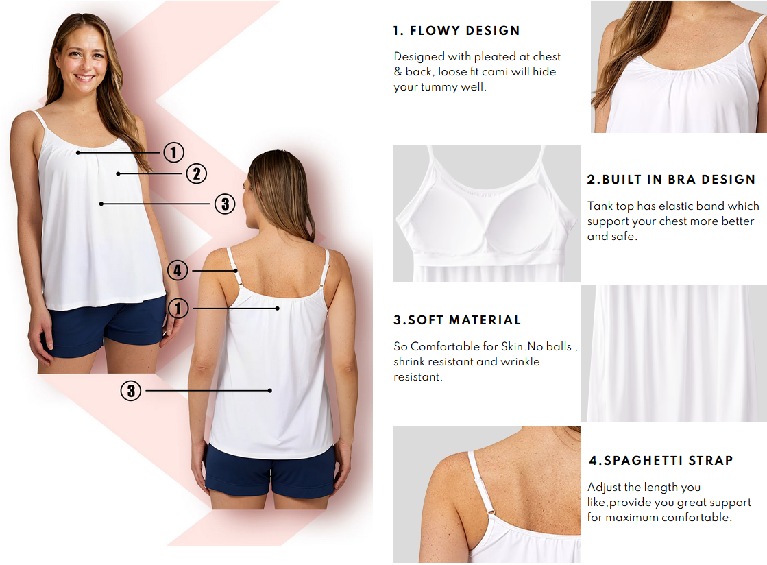 đ„𩱠BĆ szabĂĄsĂș Tank Top BeĂ©pĂtett melltartĂłval