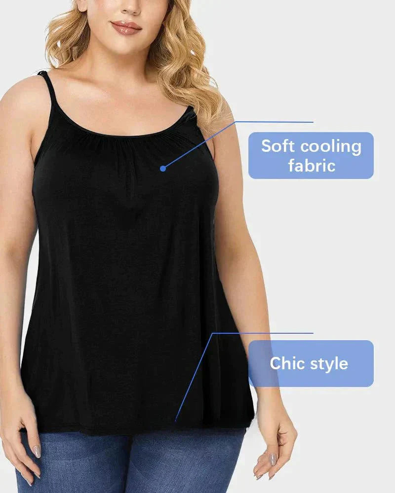 đ„𩱠BĆ szabĂĄsĂș Tank Top BeĂ©pĂtett melltartĂłval