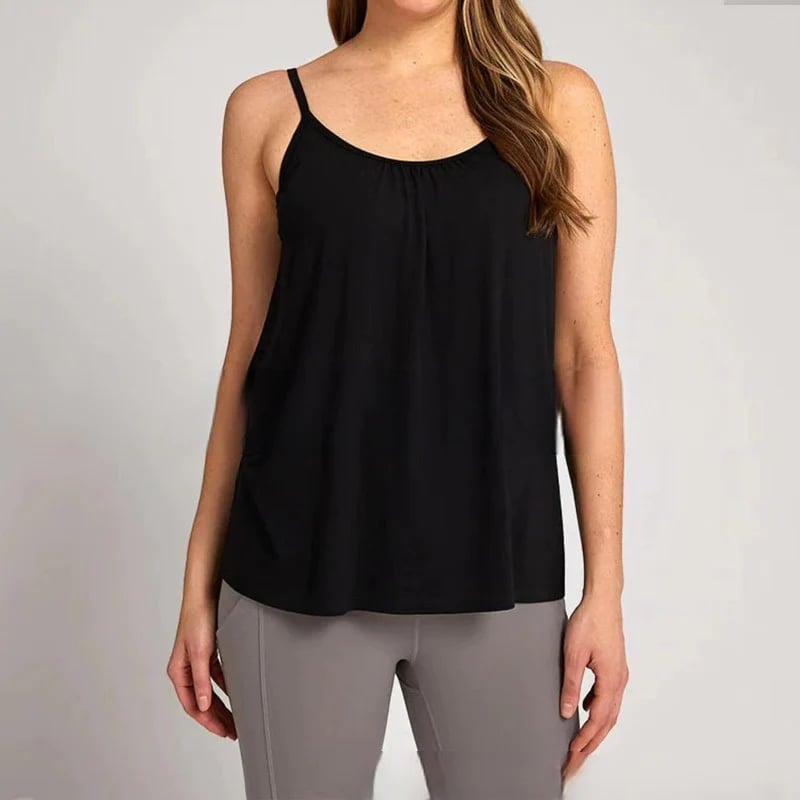 đ„𩱠BĆ szabĂĄsĂș Tank Top BeĂ©pĂtett melltartĂłval