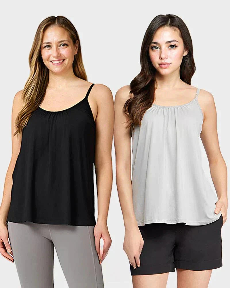 đ„𩱠BĆ szabĂĄsĂș Tank Top BeĂ©pĂtett melltartĂłval