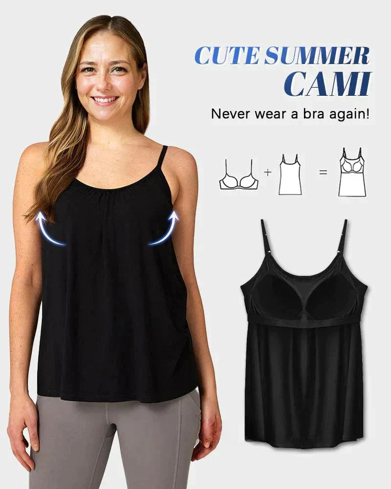 đ„𩱠BĆ szabĂĄsĂș Tank Top BeĂ©pĂtett melltartĂłval