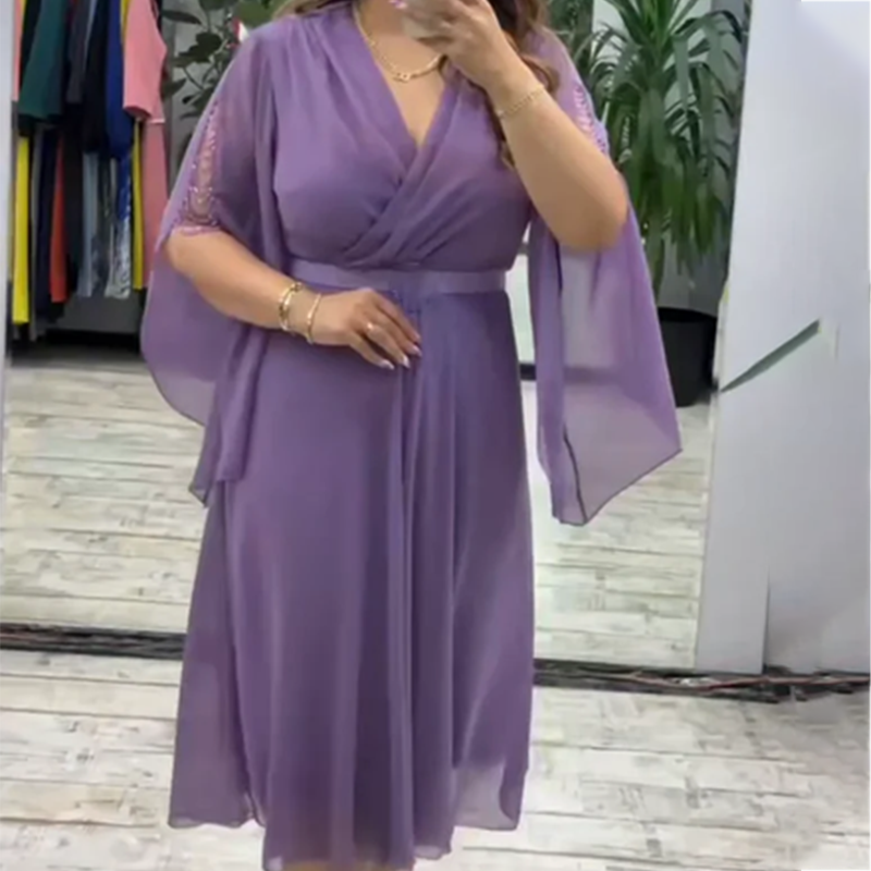 💃Női elegáns V-nyakú ruhák