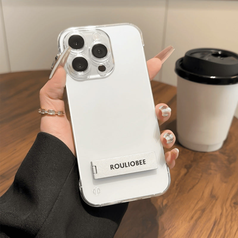 🔥📱Átlátszó, keret nélküli telefontok állvánnyal iPhone-hoz