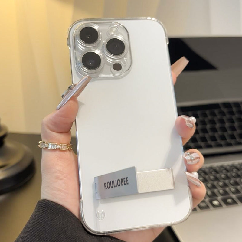 🔥📱Átlátszó, keret nélküli telefontok állvánnyal iPhone-hoz