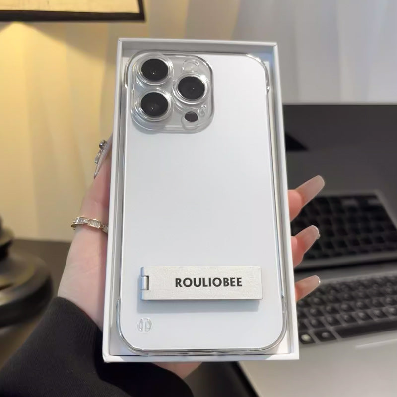 🔥📱Átlátszó, keret nélküli telefontok állvánnyal iPhone-hoz