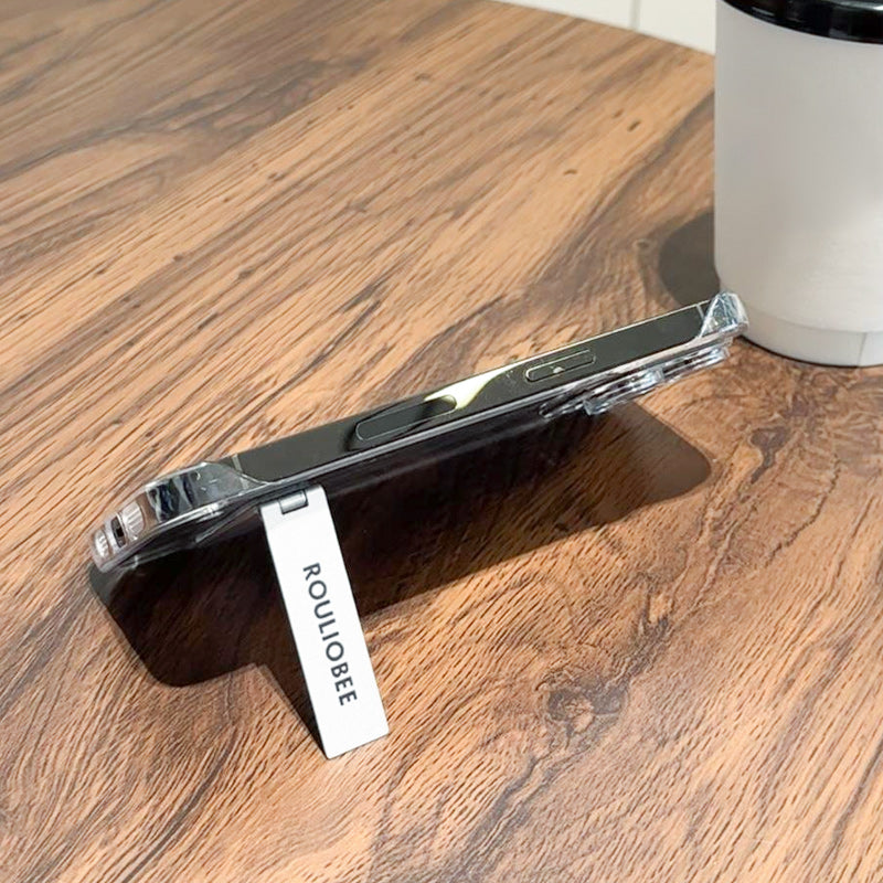 🔥📱Átlátszó, keret nélküli telefontok állvánnyal iPhone-hoz