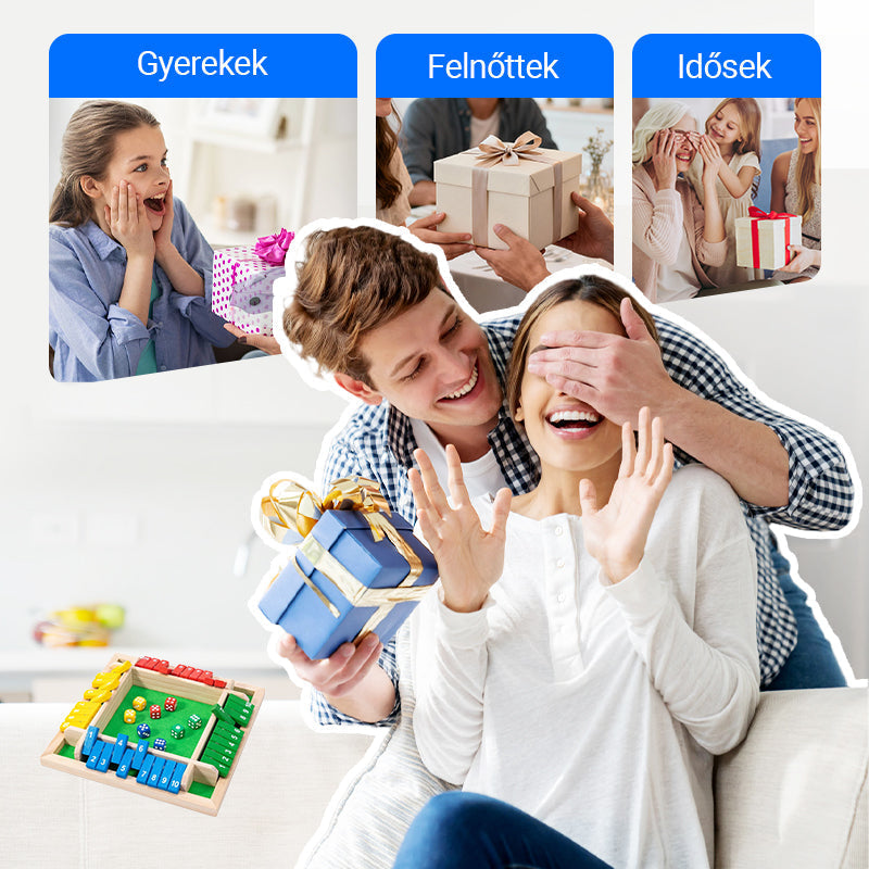 🎁🎲 Szórakoztató családi játékok -Jelölje be a box társasjátékot