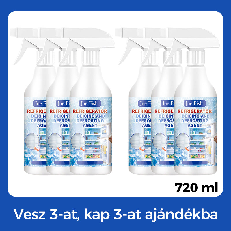 🔥✨Utolsó 50 üveg ❄️Leolvasztó spray hűtő-fagyasztóhoz