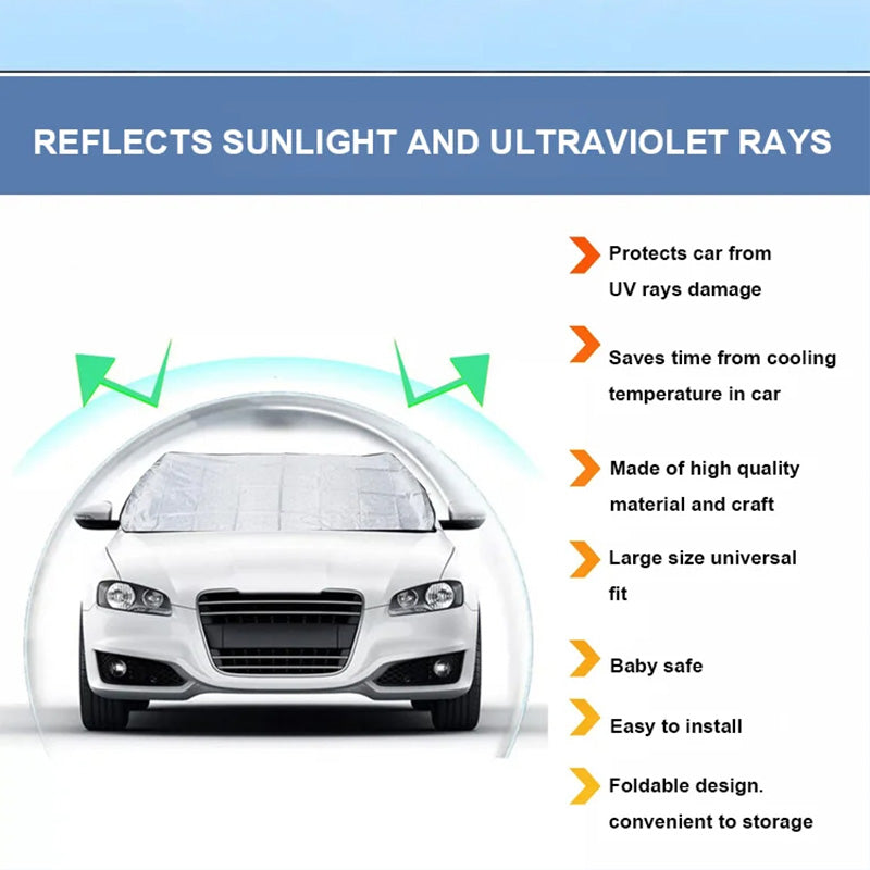 🔥❄️ Autó szélvédő burkolatok