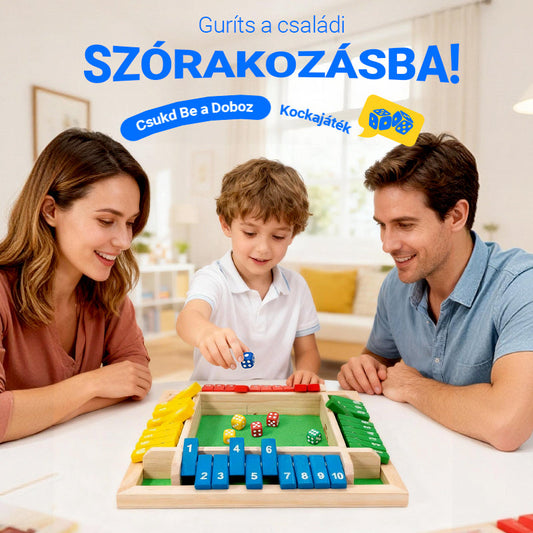 🎁🎲 Szórakoztató családi játékok -Jelölje be a box társasjátékot