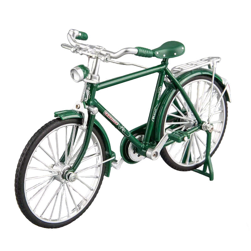 🚴 1:10 Szimulációs Mini DIY Retro Kerékpár Modell Dísz 🎁