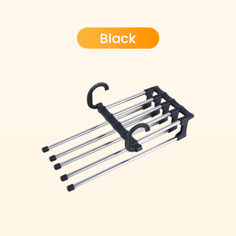 🔥👖👔🧥👗👚Teleszkópos, összecsukható, többrétegű nadrágtároló állvány