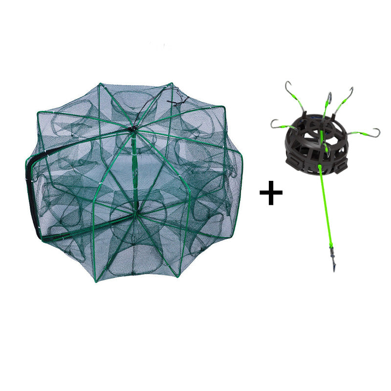 🔥🐟 Automatikusan Összecsukható Erősített Horgász Csapda Háló