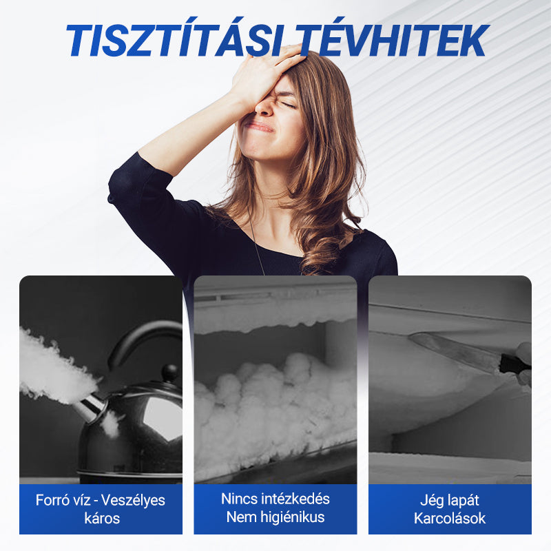 🔥✨Utolsó 50 üveg ❄️Leolvasztó spray hűtő-fagyasztóhoz