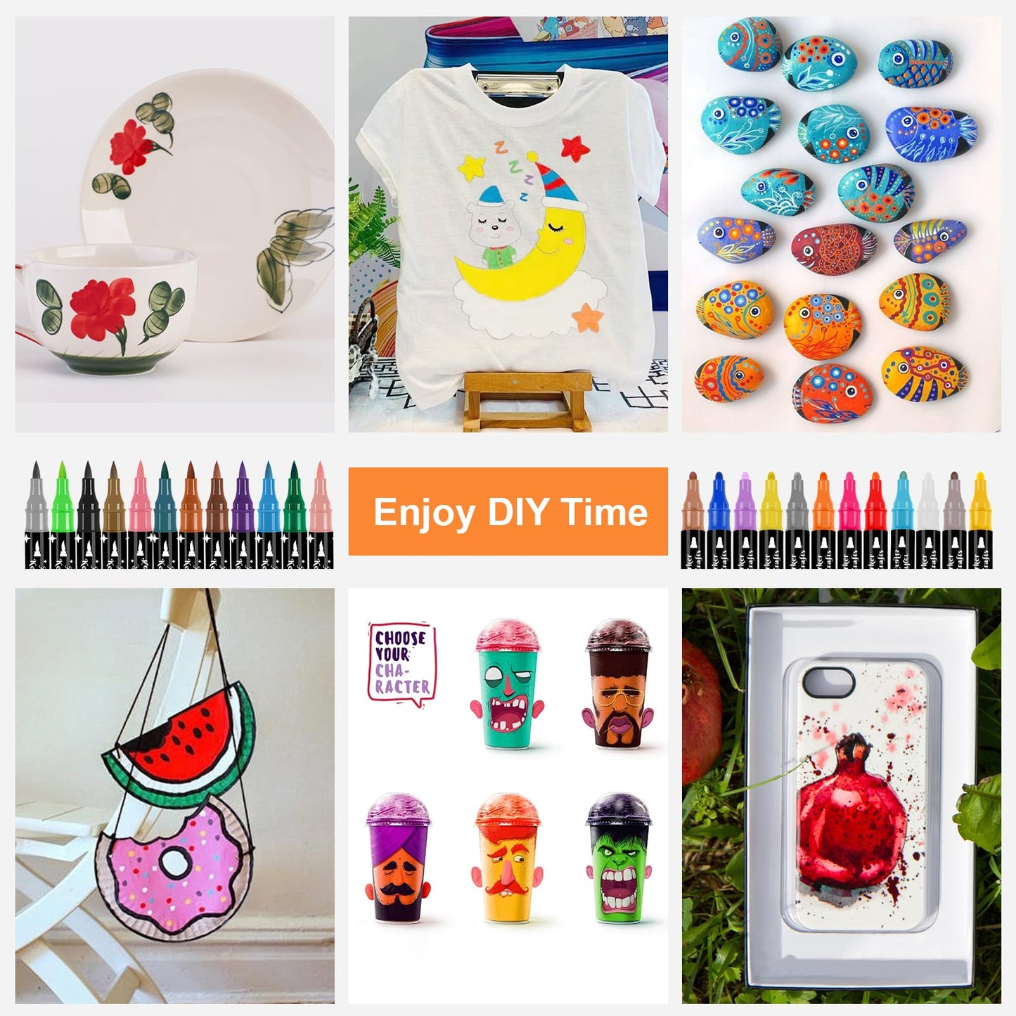 🎁 Kétvégű, csillámos filctoll csillámmal ✍️✨