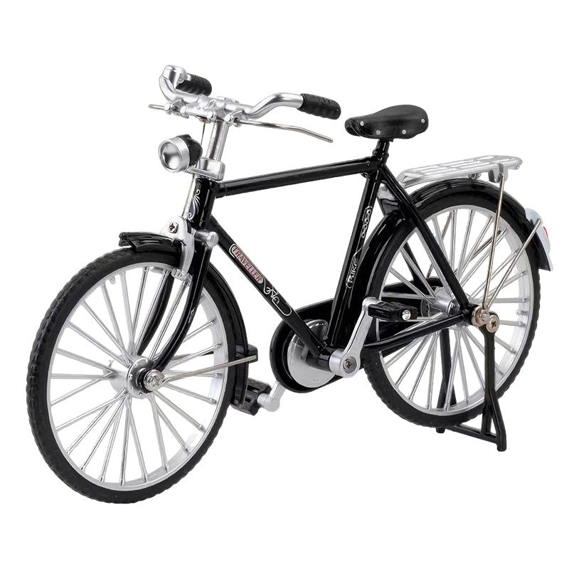 🚴 1:10 Szimulációs Mini DIY Retro Kerékpár Modell Dísz 🎁