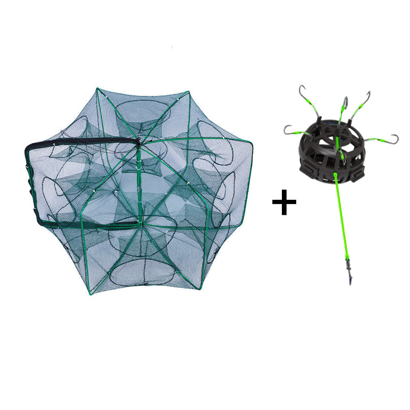 🔥🐟 Automatikusan Összecsukható Erősített Horgász Csapda Háló