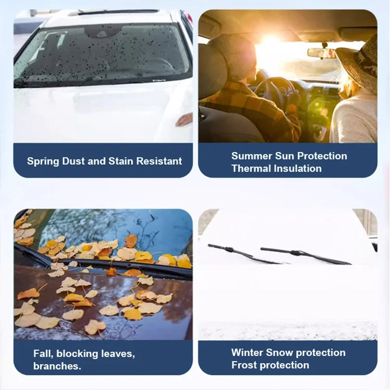 🔥❄️ Autó szélvédő burkolatok