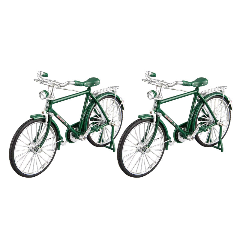 🚴 1:10 Szimulációs Mini DIY Retro Kerékpár Modell Dísz 🎁