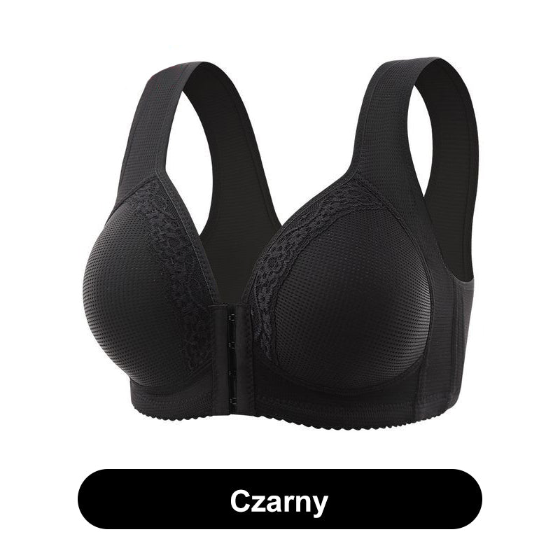 🔥🩲 Vásárlás 1 kap 1 ingyen - 2 db 🎁 Légáteresztő - Plus size melltartó, elöl nem acél karikákkal rögzítve