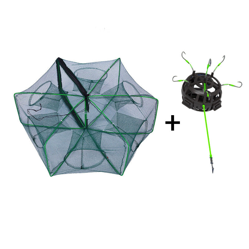 🔥🐟 Automatikusan Összecsukható Erősített Horgász Csapda Háló