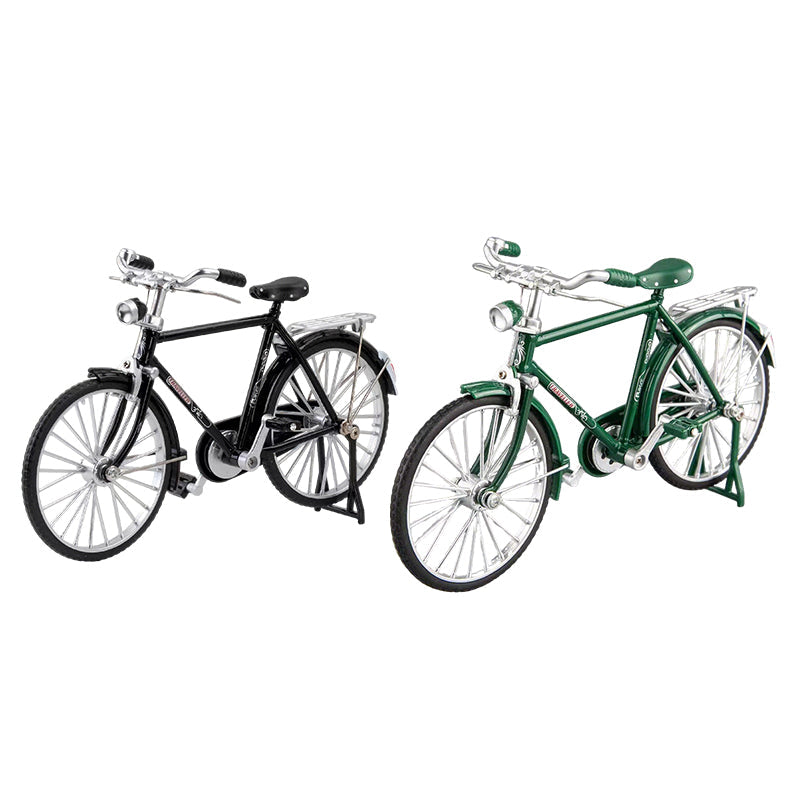 🚴 1:10 Szimulációs Mini DIY Retro Kerékpár Modell Dísz 🎁