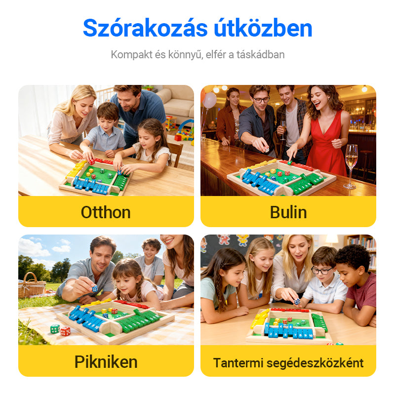 🎁🎲 Szórakoztató családi játékok -Jelölje be a box társasjátékot