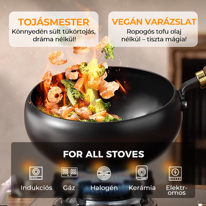 🔥🍲Bevonat nélküli vastag vasedény