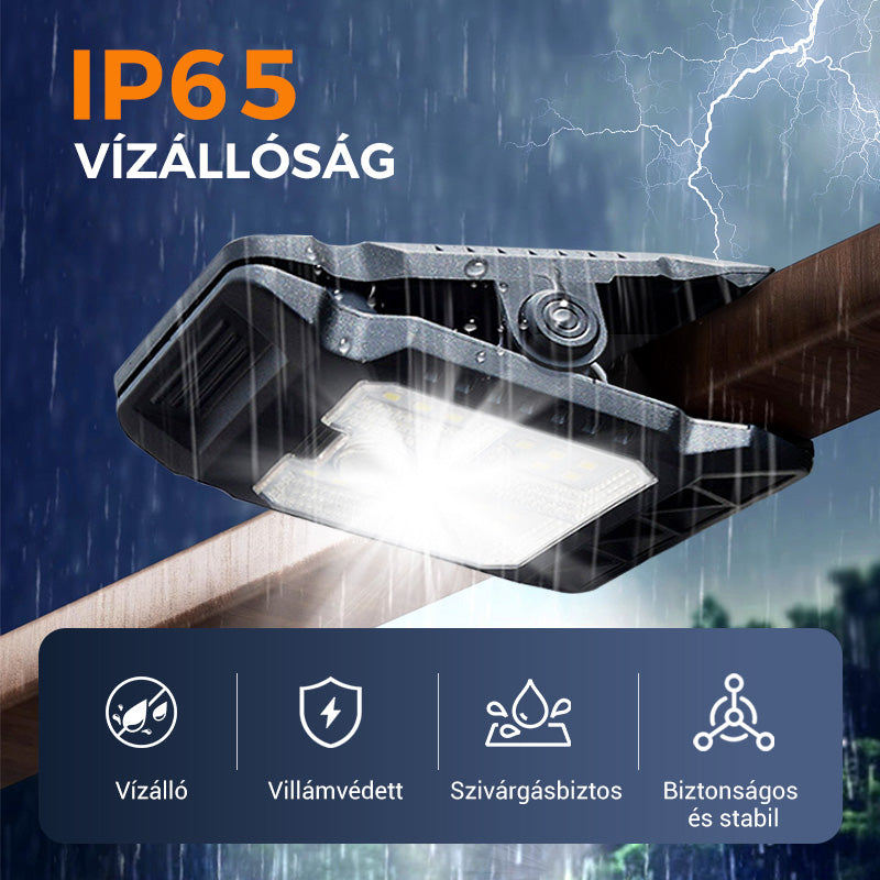 🔥💡Vásároljon 2 kap 1 ingyenes  Kültéri napelemes klipszes lámpa mozgásérzékelővel
