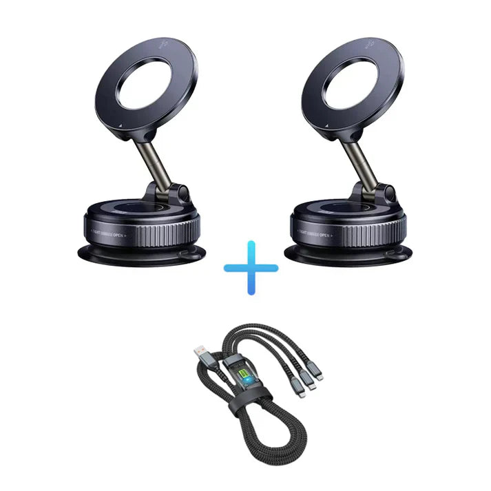 🔥🔥Vásároljon 2+1 akció🔄360° állítható vákuum mágneses telefon tartó📱🚗