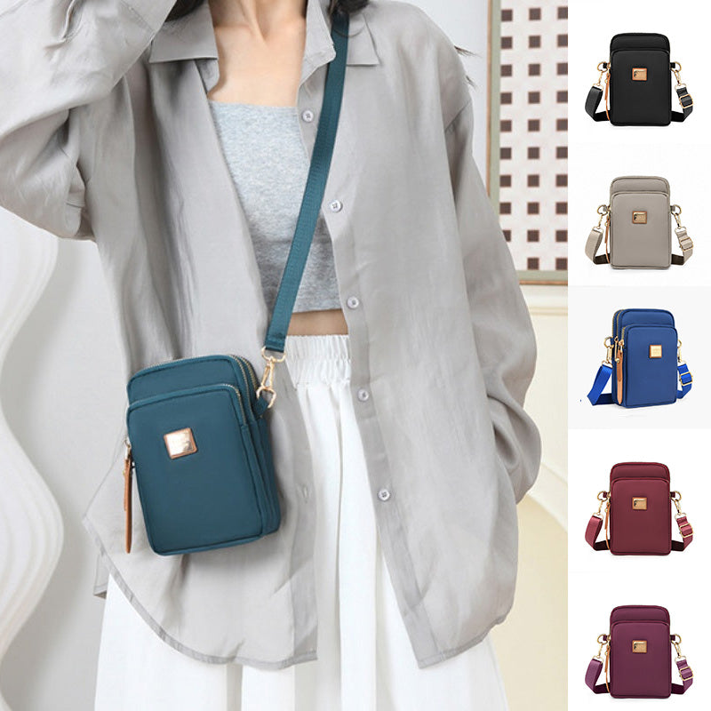 🔥👛 Új termék promóció ✨ Stílusos háromrétegű crossbody táska