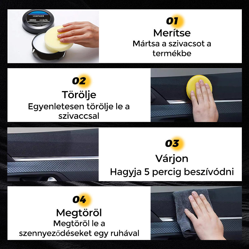 🔥✨ Tisztító és ápoló paszta - Bőr Ápoló Tisztító