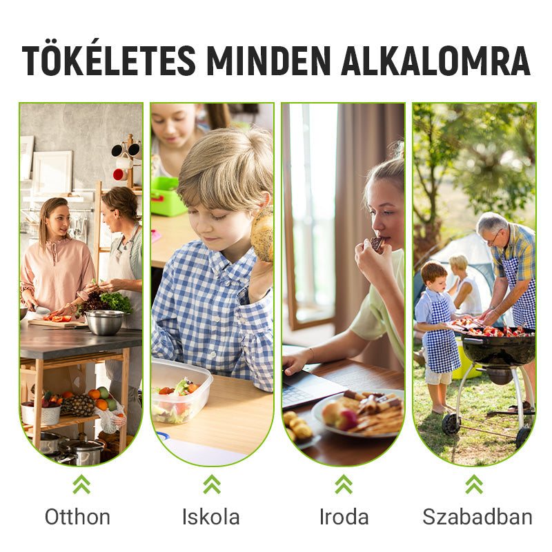 🔥✨ Újrafelhasználható alumínium fólia zárható tároló zsákok