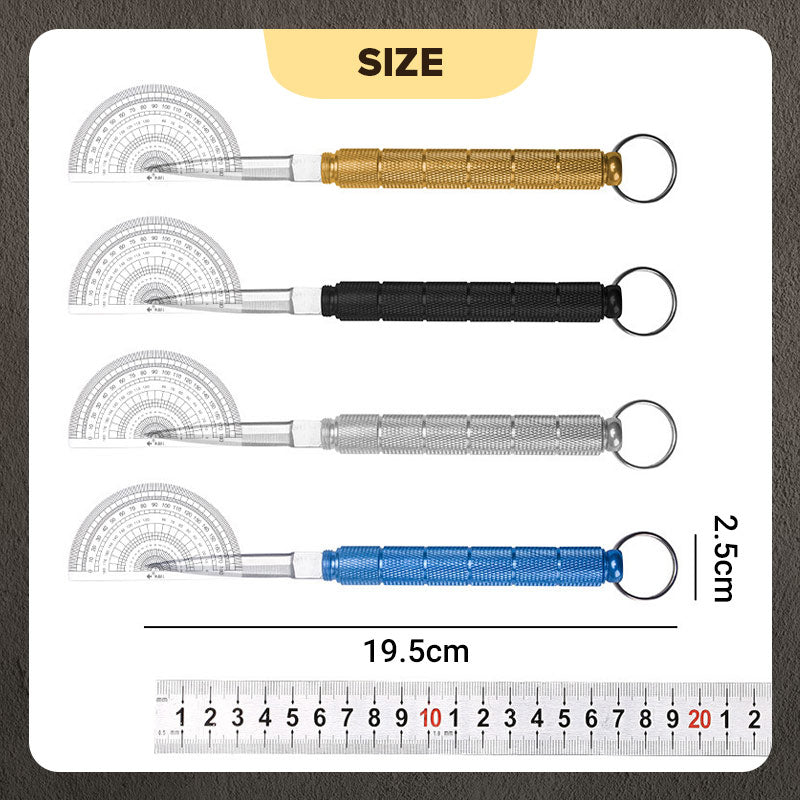 💥Professzionális szintű 🔥Levehető hordozható zsebkés kulcstartóval