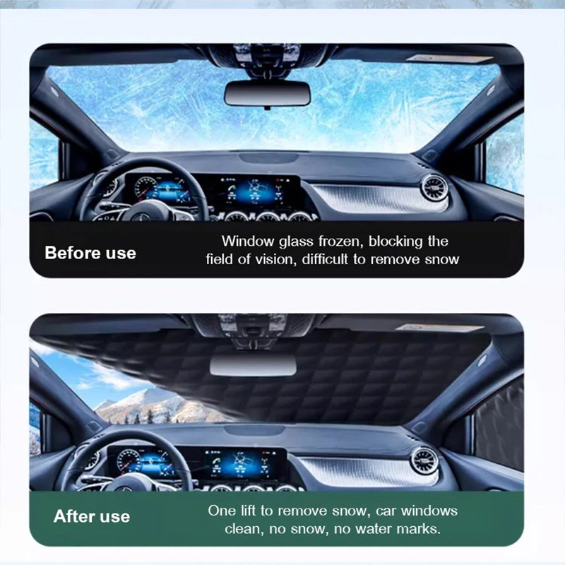 🔥❄️ Autó szélvédő burkolatok