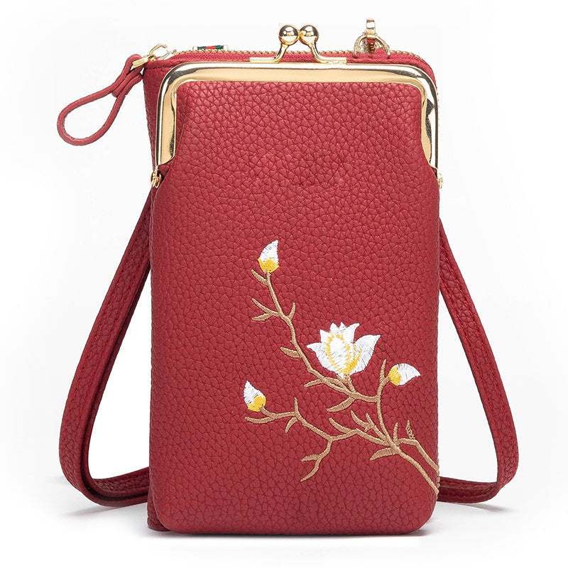 🔥👛Crossbody mobiltelefon pénztárca nőknek🌸
