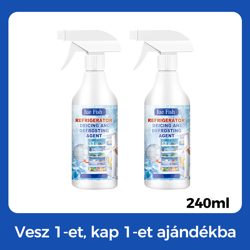 🔥✨Utolsó 50 üveg ❄️Leolvasztó spray hűtő-fagyasztóhoz
