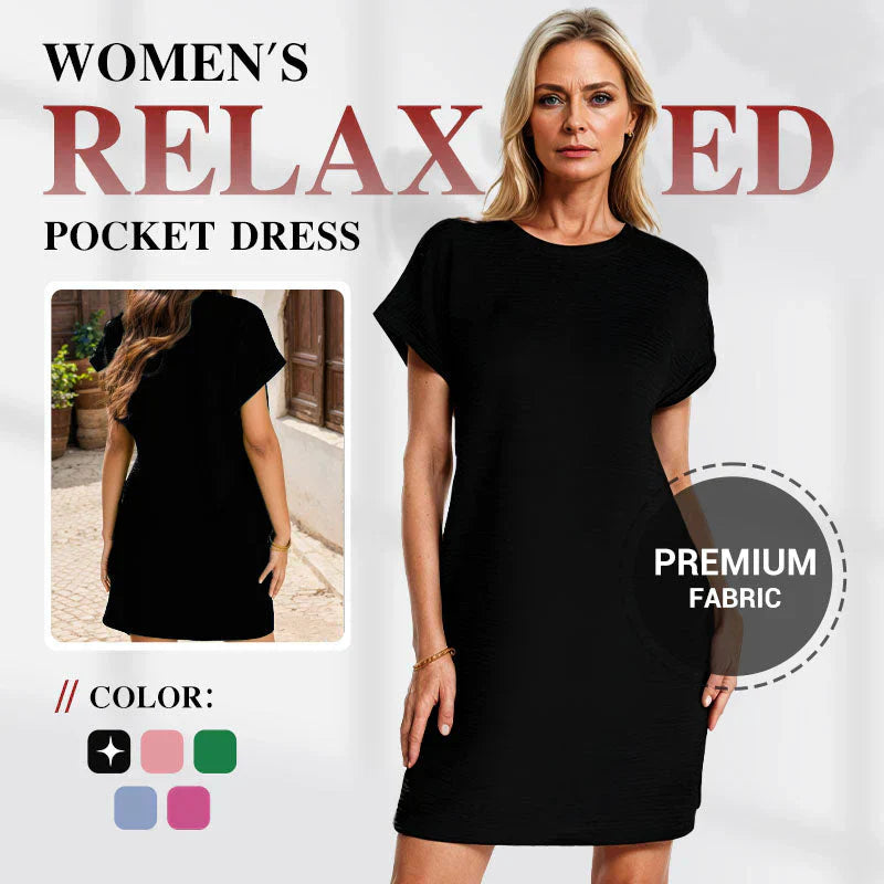🔥👗2025 Női laza tekercses ujjú zsebruha