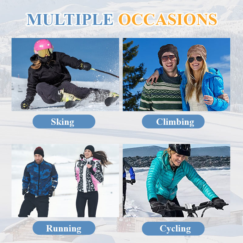 🔥❄️Női téli egyrészes sapka-sál-maszk 4 az 1-ben balaclava