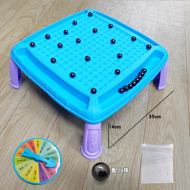 🔥🎁2025 Karácsonyi Továbbfejlesztett Mágneses Sakk (Logikai Tréning - Családoknak és Ünnepekre Alkalmas Játék)