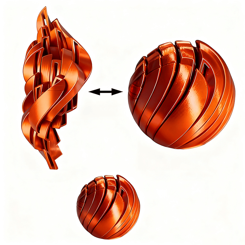 🎁3D nyomtatott slime labda fidget játék👍