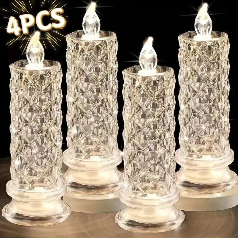🔥✨Romantikus asztali éjszakai fények