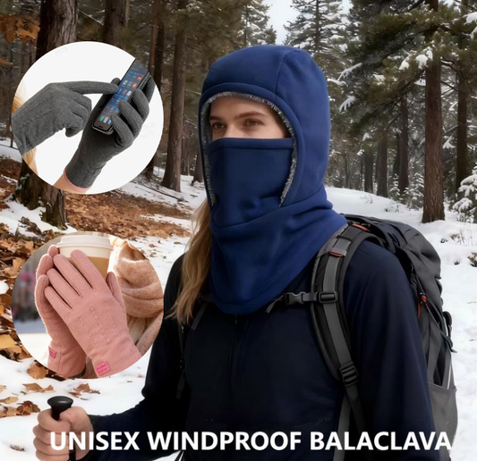 🔥❄️ Szélálló és meleg unisex símaszk