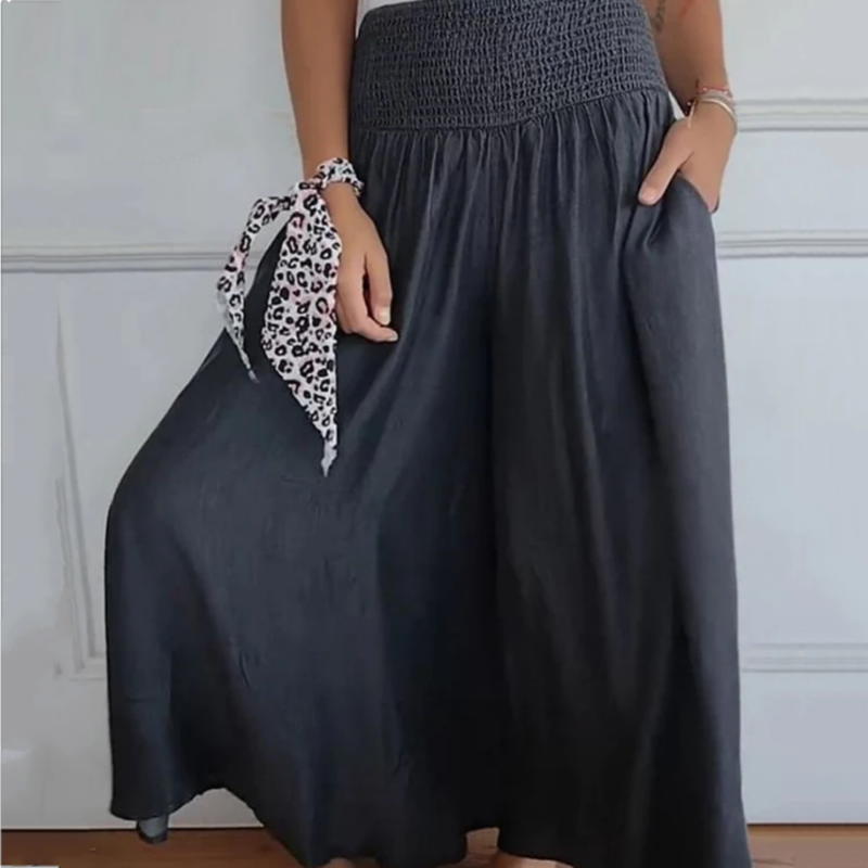 🔥👖【S-3XL】Női széles szárú, magas derekú farmer
